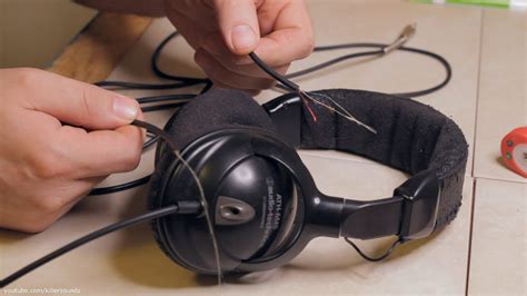 Headphone Speaker Wiring Diagram How To Repair Headphones Wire Cable