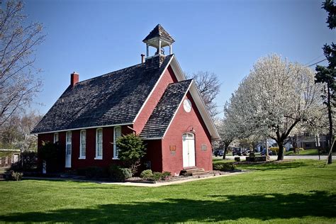 Little Red Schoolhouse In Florham Park Nj Little Red Scho Flickr