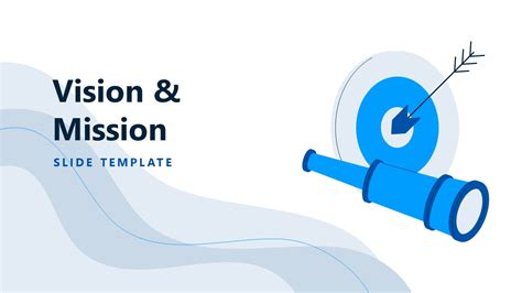 Free Mission And Vision Slide Template For Powerpoint
