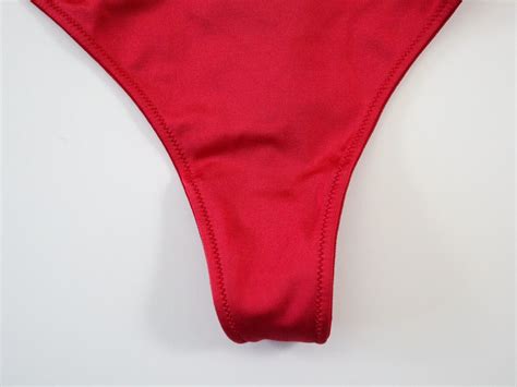 new victoria s secret vtg satin keyhole sexy little things thong panty medium ebay
