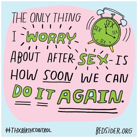 The Only Thing I Worry About After Sex Is How Soon We Can Do It Again
