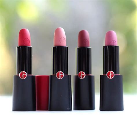 Giorgio Armani Intense Matte And Comfort Lipstick British Beauty Blogger