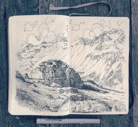 Artists Who Use Their Sketchbook As Handheld Galleries Scene360