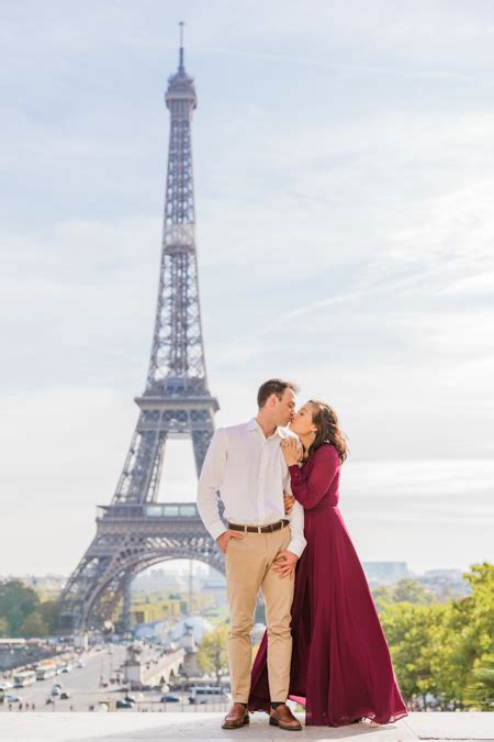 Eiffel Tower Married Couple Photoshoot Trocadero The Parisian
