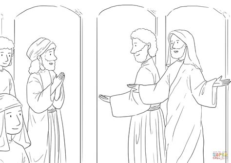 Acts 134 5 Paul The First Missionary Journey Coloring Page Free