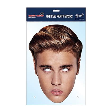 Buy Official Justin Bieber Mask Party Disguise Mask Arade Fancy Dress Celebrity Stag Game