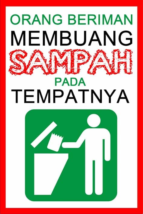 KEBIASAAN MEMBUANG SAMPAH PADA TEMPATNYA | Cari Uang Online