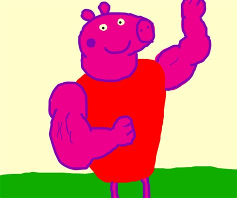 Buff Peppa Pig Drawception