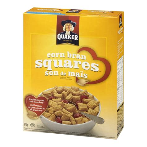 Quaker Corn Bran Squares Cereal Stongs Market