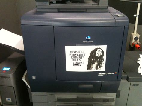 This Printer Is Now Called Bob Marley Tngeek