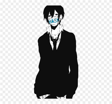 Anime Boy Sad Anime Boy With Mask Hd Png Download