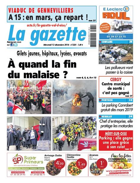 La Gazette du Val d Oise N du décembre à télécharger sur iPad