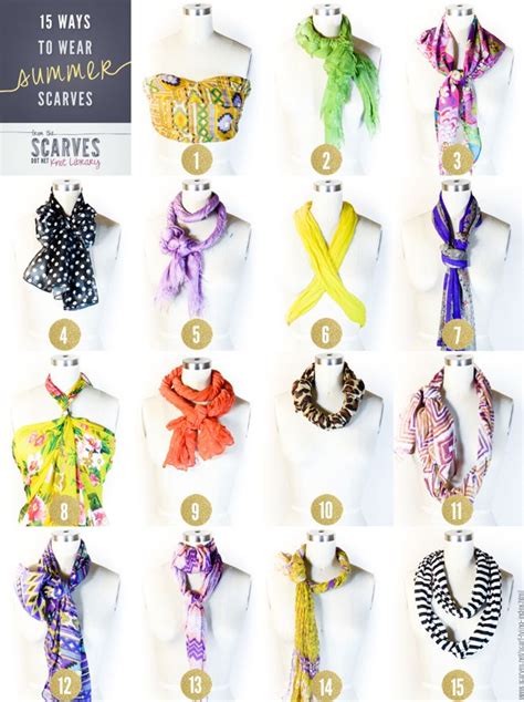 12 Ways To Tie A Scarf Fashion How To Wear Scarves Scarf Tying Chegos Pl
