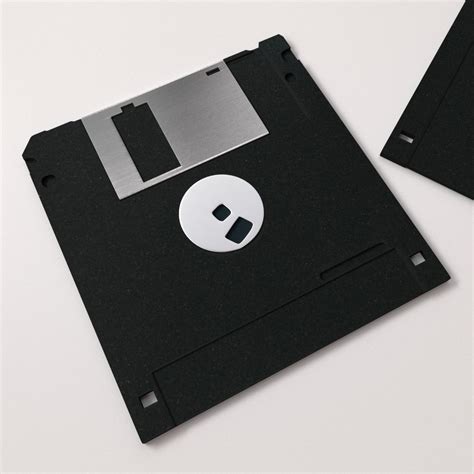 Floppy Disk 3 5 3d Model 3ds Fbx Blend Dae