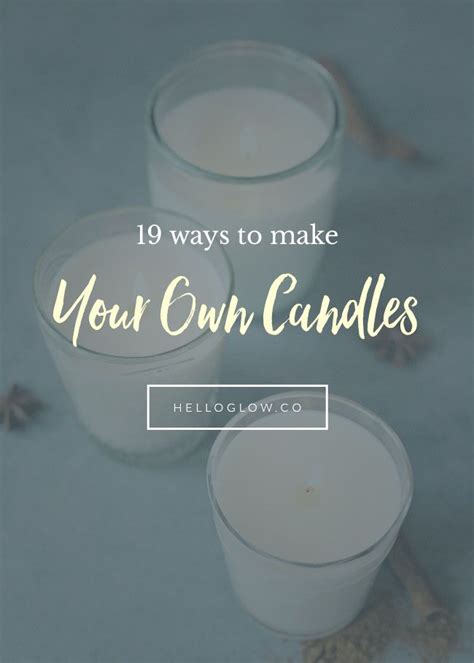 make your own diy french vanilla coffee candles hello glow diy candles scented hello glow