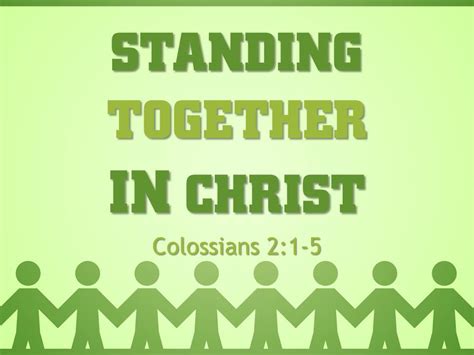 Standing Together In Christ Pine City Evangelical Free Church