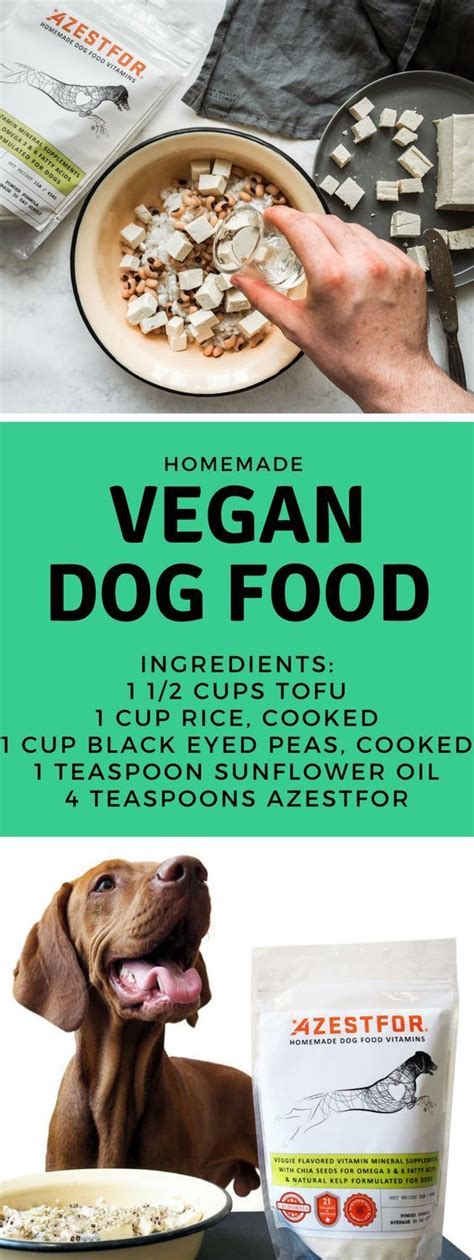 This Homemade Vegan Dog Food Recipe Is Great For A Vegan Or Vegetarian
