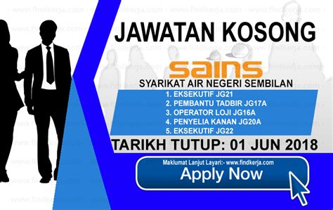 Apply online for jobs at air arabia. Kerja Kosong SAINS - Syarikat Air Negeri Sembilan (01 Jun ...