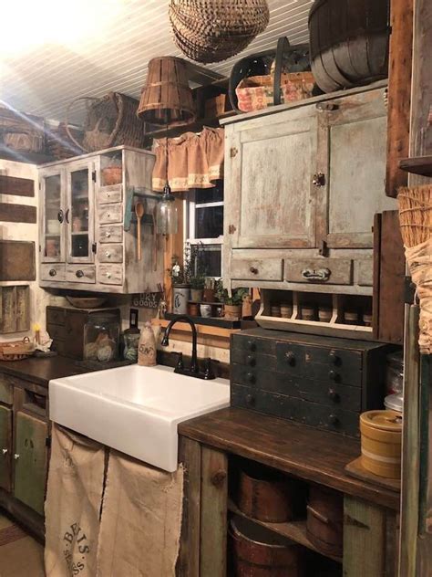 This was created in the early days of my program, and my first full scene creation. Pin by Sherie Smith on Buttery/Kitchen | Primitive kitchen ...