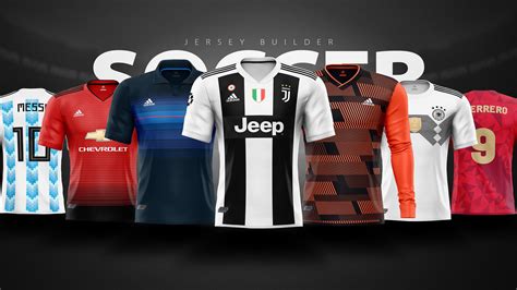 These patterns aren't as complex as the other premium pattern packs, but are effective and easy to add to your projects. Football, Soccer jersey builder template V.2 - Sports ...