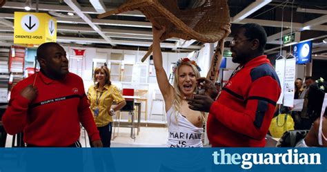 Femen Activists Protest In Ikea Picture Of The Day World News The Guardian