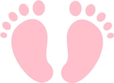 Pink Baby Footprints Transparent Hd Png Download 985231 Dlfpt