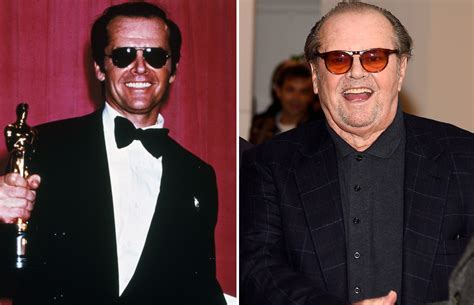 Actors Of The 70s Then And Now Jack Nicholson 19752014 Timothy