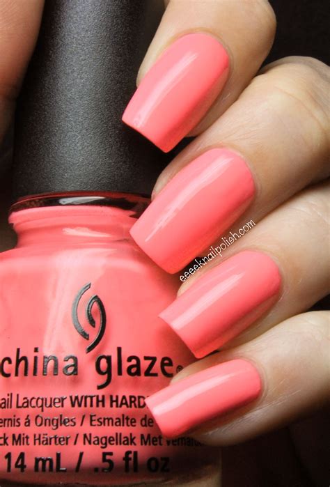 China Glaze Neon And On And On Eeeek Nail Polish Neon Nail Polish
