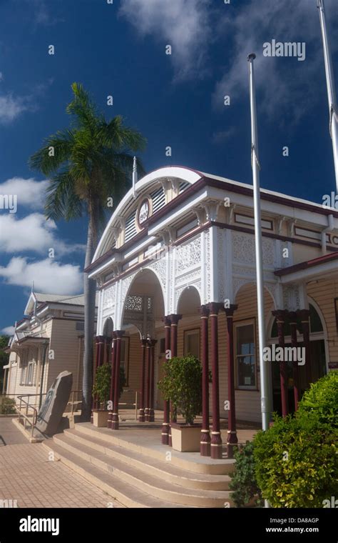 Emerald Railway Station Central Queensland Australia Stock Photo Alamy