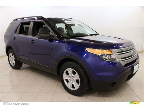 Deep Impact Blue Metallic Ford Explorer Fwd Photo