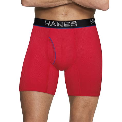 Hanes Hanes Ultimate™ Men S Comfort Flex Fit® Ultra Lightweight Breathable Mesh Boxer Briefs