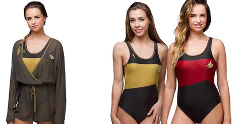 These Star Trekinis Are The Only Swimsuits Your Galaxy Needs Huffpost