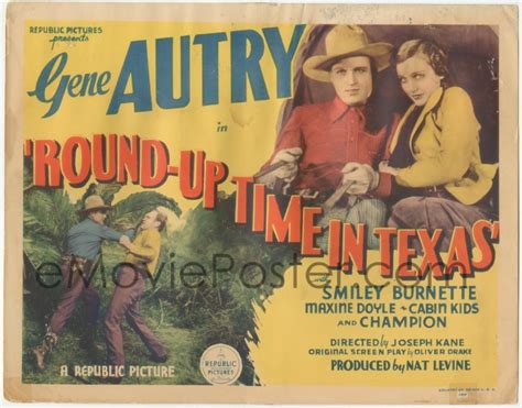 2f1163 Round Up Time In Texas Tc 1937 Gene Autry And Maxine Doyle In South