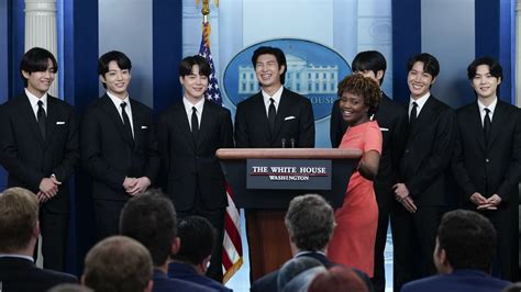 K Pop Group Bts Biden Discuss Asian Inclusion