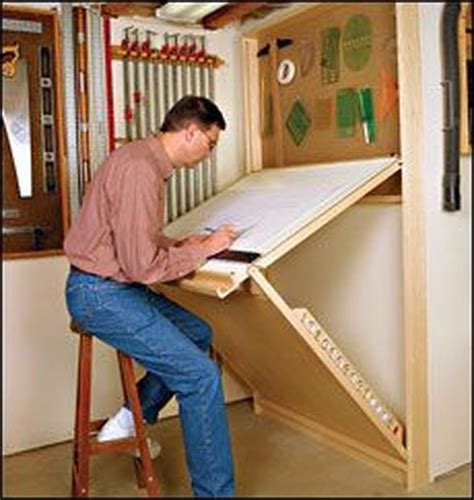 Amazing Folding Wall Table Ideas To Saving Space 44 Woodworking