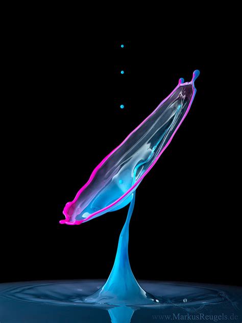 The Unseen Beauty Of High Speed Water Drop Photography