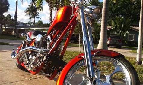 Mounting motorcycle led lights will let others on the road know you take pride in your ride. Big Dog K9 burningorange Custom Motorcycles by BDM - ABC ...