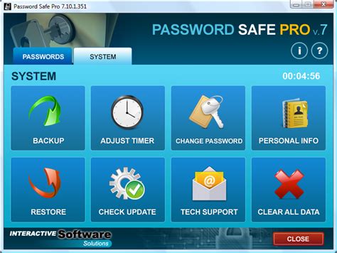 Password Safe Pro Screen Shots