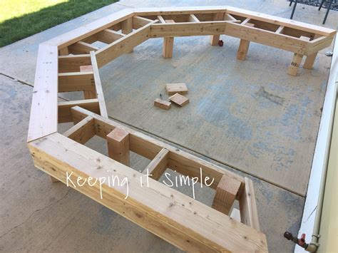 Time for fire pit hangs. DIY Fire Pit Bench with Step by Step Insructions • Keeping ...