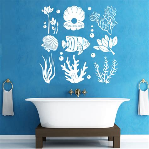 Check spelling or type a new query. Marine Seaweed Wall Decals Ocean Sea Life Wall Sticker Sea ...