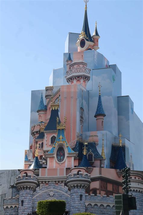 Photos Disneyland Paris Castle Refurbishment Travel To The Magic
