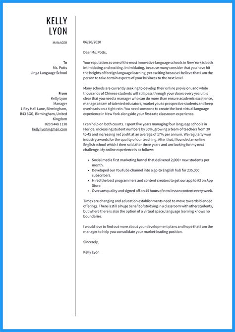 Cover Letter Format The Best Formatting Tips For Cover Letters