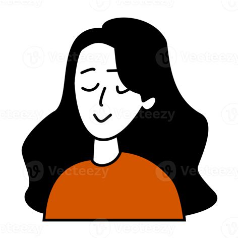 Cute Lady Illustration Character Design 14012121 Png