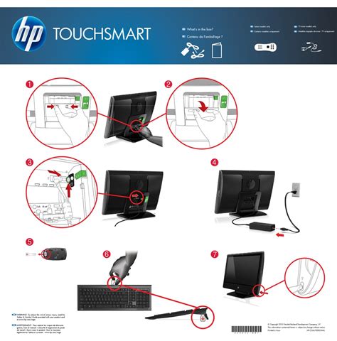 Hp Touchsmart 610 1000 Quick Start Manual Pdf Download Manualslib