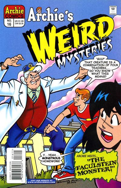 Archies Weird Mysteries 16 Comic Book Archie 16