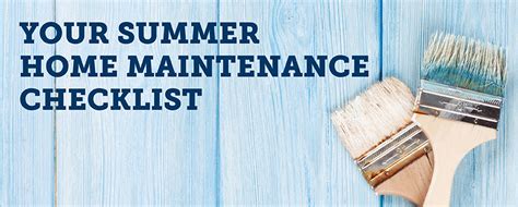 Home Tune Up Tips For The Summer Northwest Bank