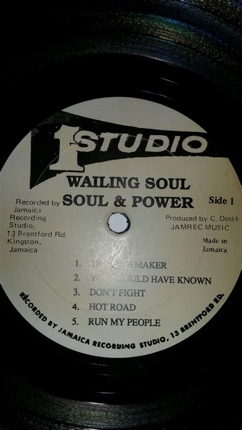 Wailing Souls Soul Power Vinyl Lp Album Discogs