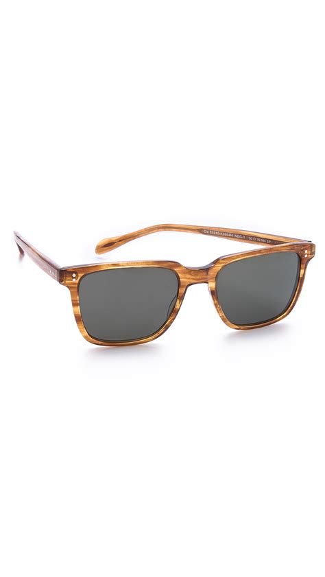 Oliver Peoples Ndg Polarized Sunglasses In Brown For Men Cedar Tort Lyst