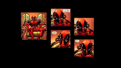 Wallpaper Illustration Text Comics Deadpool Merc With A Mouth
