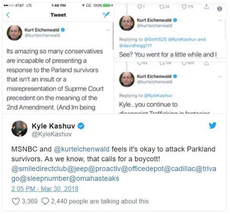 kyle kashuv tweet kurt eichenwald know your meme